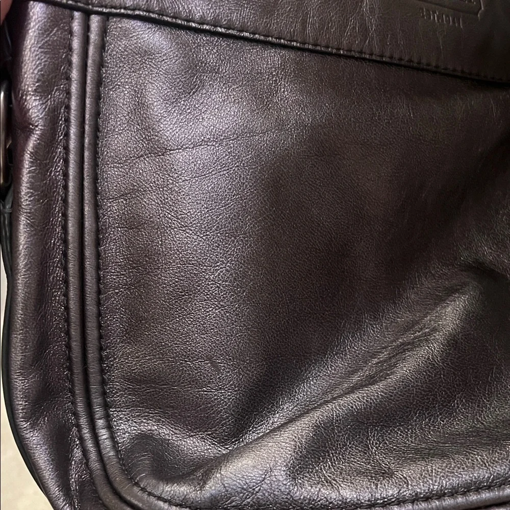 Coach Leather Zoe Hobo Bag